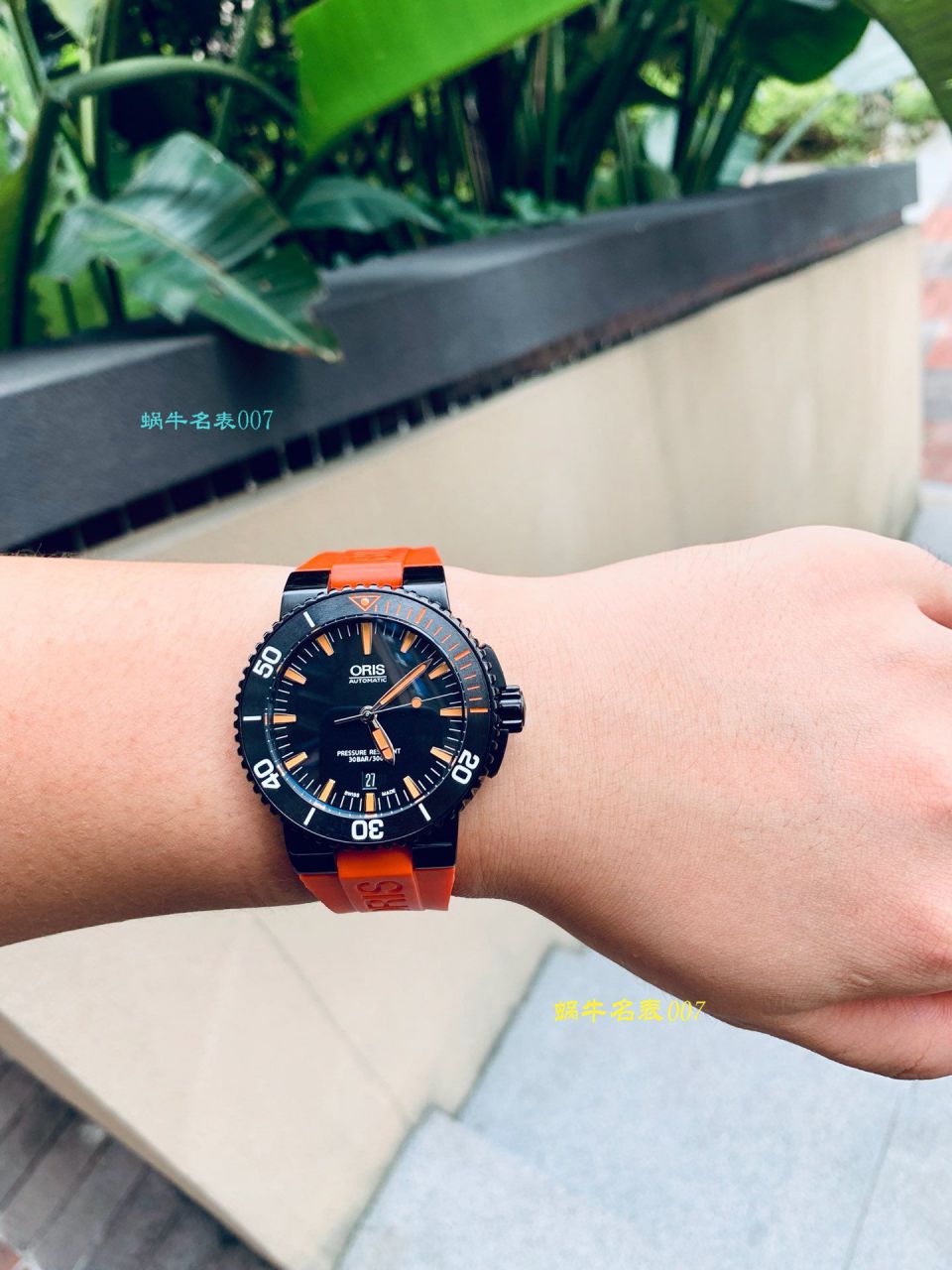 【豪利时原单】豪利时潜水系列01 733 7653 4259-07 4 26 32GEB wrist watch  / OB007