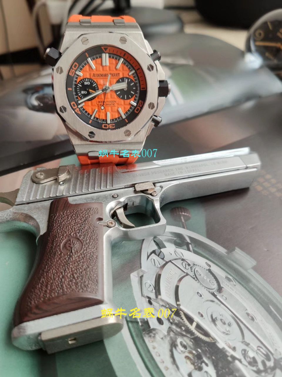 【NOOB Factory 复刻表无敌超值～N Factory 鲜橙计时离岸】Audemars Piguet 复刻高仿 Royal Oak Offshore 系列26703ST.OO.A070CA.01 wrist watch  / AP169
