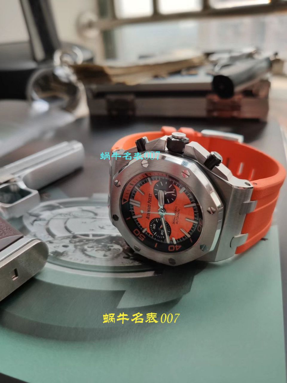 【NOOB Factory 复刻表无敌超值～N Factory 鲜橙计时离岸】Audemars Piguet 复刻高仿 Royal Oak Offshore 系列26703ST.OO.A070CA.01 wrist watch  / AP169
