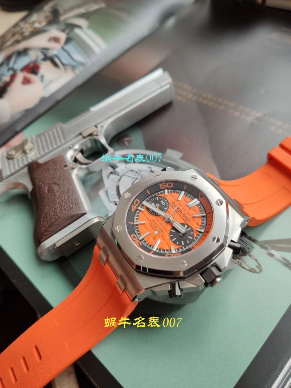【NOOB Factory 复刻表无敌超值～N Factory 鲜橙计时离岸】Audemars Piguet 复刻高仿 Royal Oak Offshore 系列26703ST.OO.A070CA.01 wrist watch  / AP169
