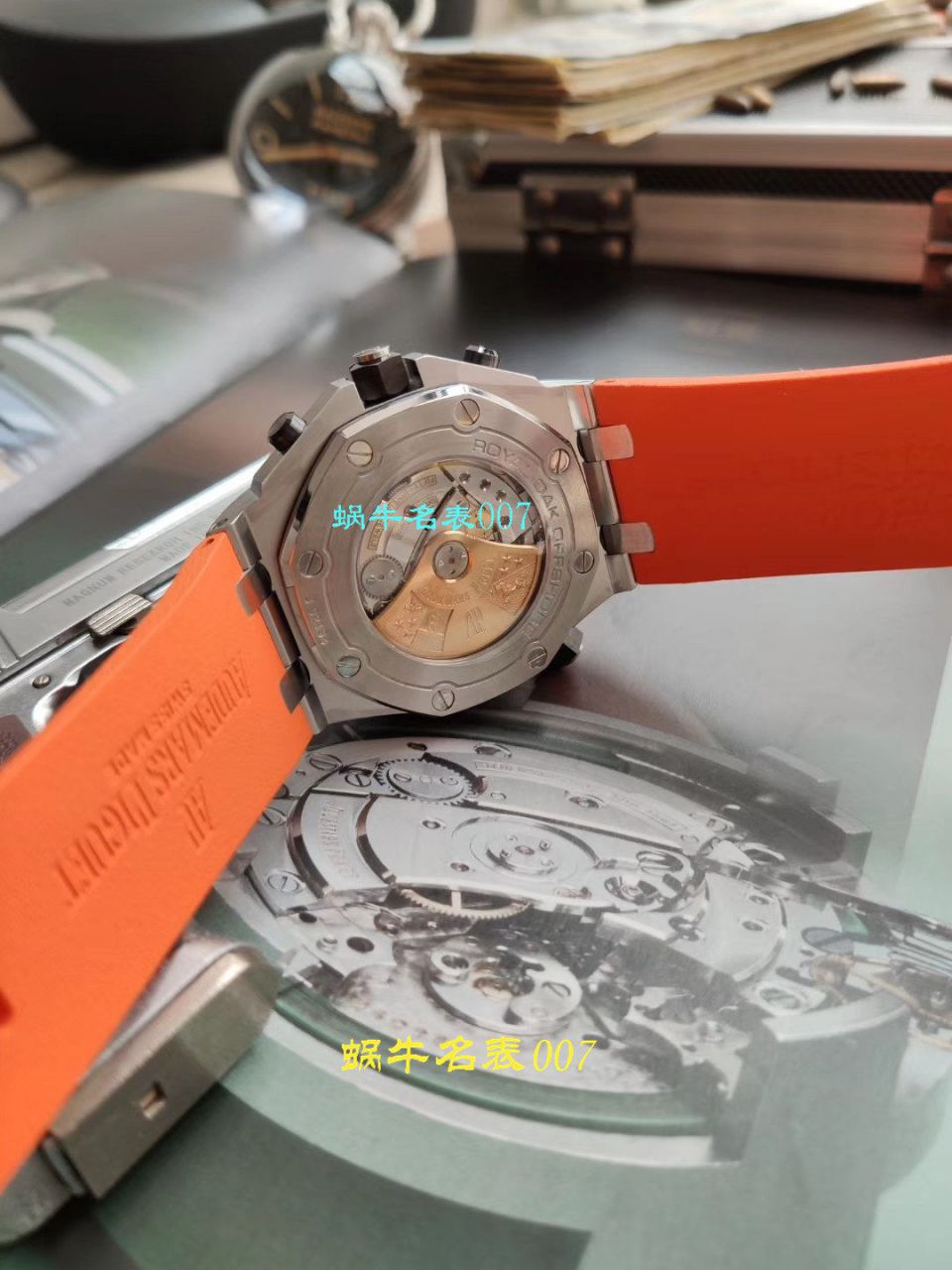 【NOOB Factory 复刻表无敌超值～N Factory 鲜橙计时离岸】Audemars Piguet 复刻高仿 Royal Oak Offshore 系列26703ST.OO.A070CA.01 wrist watch  / AP169
