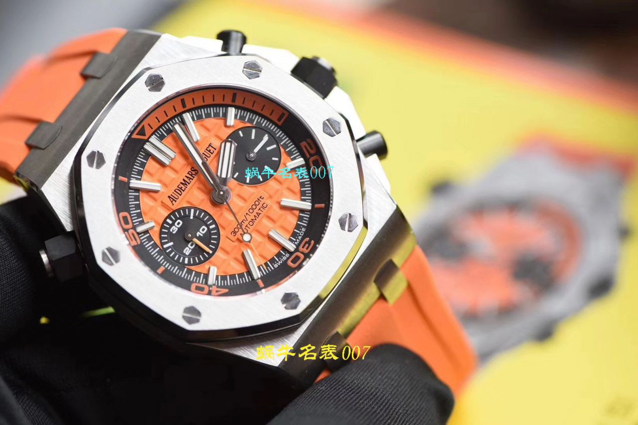 【NOOB Factory 复刻表无敌超值～N Factory 鲜橙计时离岸】Audemars Piguet 复刻高仿 Royal Oak Offshore 系列26703ST.OO.A070CA.01 wrist watch  / AP169