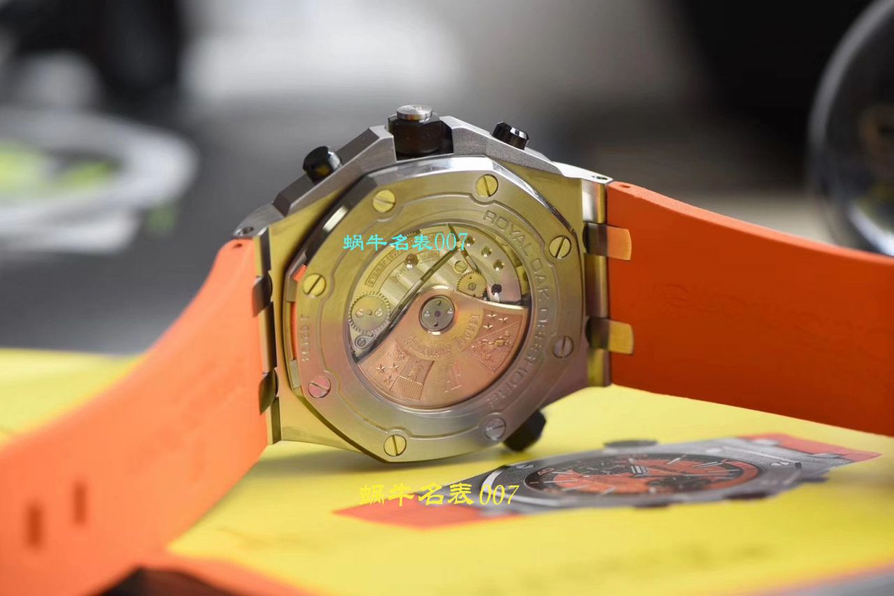 【NOOB Factory 复刻表无敌超值～N Factory 鲜橙计时离岸】Audemars Piguet 复刻高仿 Royal Oak Offshore 系列26703ST.OO.A070CA.01 wrist watch  / AP169