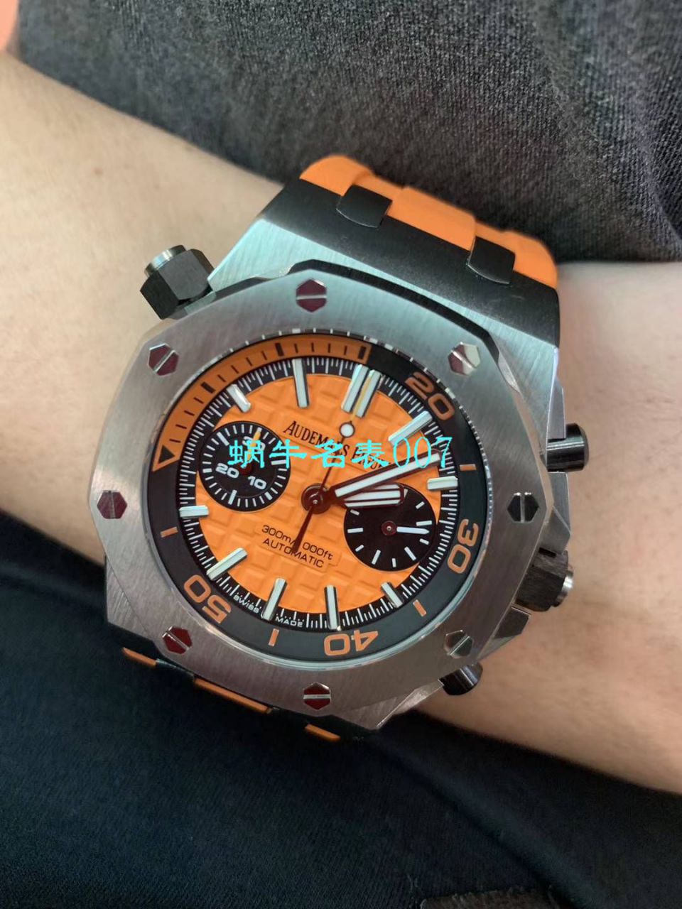 【NOOB Factory 复刻表无敌超值～N Factory 鲜橙计时离岸】Audemars Piguet 复刻高仿 Royal Oak Offshore 系列26703ST.OO.A070CA.01 wrist watch  / AP169