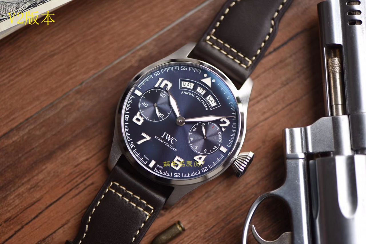 【 Video analysis YL Factory  IWC  复刻表】IWC IWC 表飞行员高仿IW502703 wrist watch (大型飞行员年历 wrist watch “小王子”特别版) / WG376