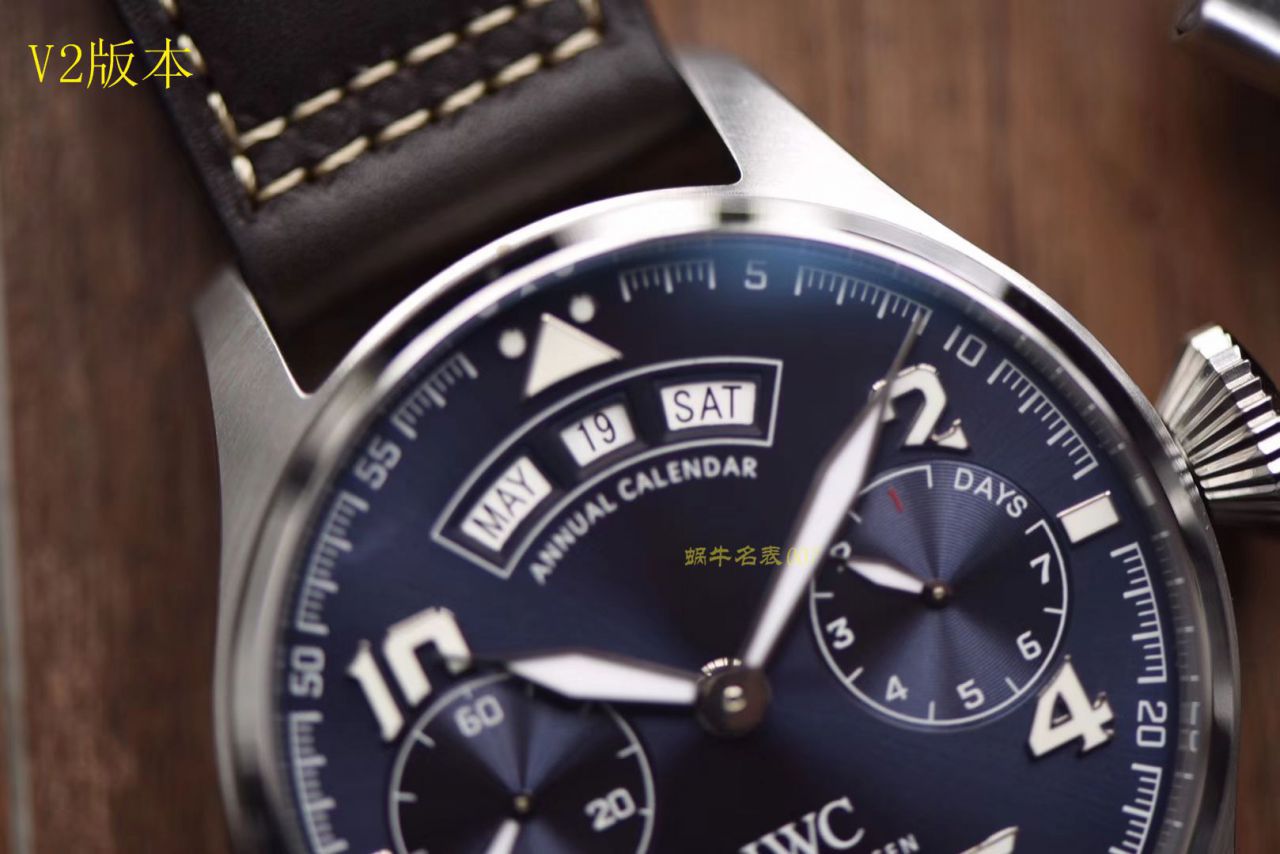 【 Video analysis YL Factory  IWC  复刻表】IWC IWC 表飞行员高仿IW502703 wrist watch (大型飞行员年历 wrist watch “小王子”特别版) / WG376
