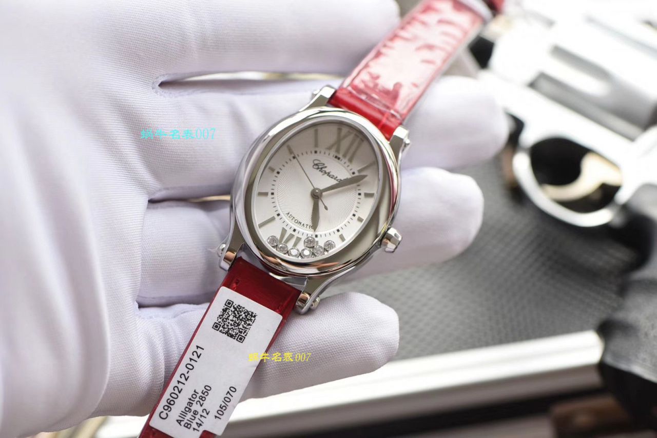 【怎么买复刻表的价格】NR Factory  Chopard 高仿快乐钻HAPPY DIAMONDS系列278602-3001 wrist watch 女装 / XB033