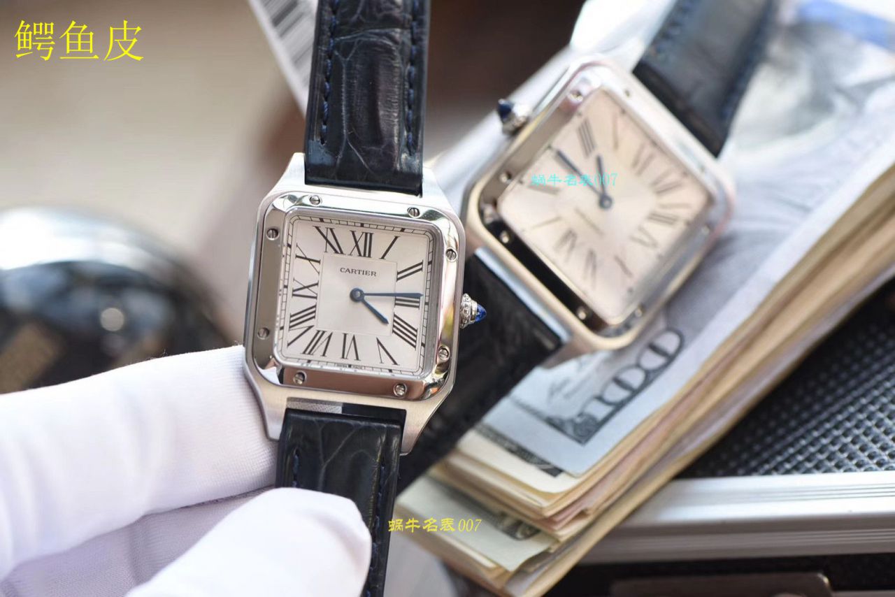 【复刻表价格值得买吗，在哪里买】XF Factory  Cartier   Santos 高仿WSSA0023小号女士 wrist watch  / K220