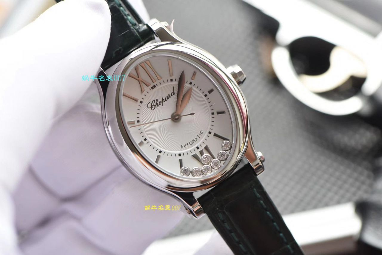 【怎么买复刻表的价格】NR Factory  Chopard 高仿快乐钻HAPPY DIAMONDS系列278602-3001 wrist watch 女装 / XB033