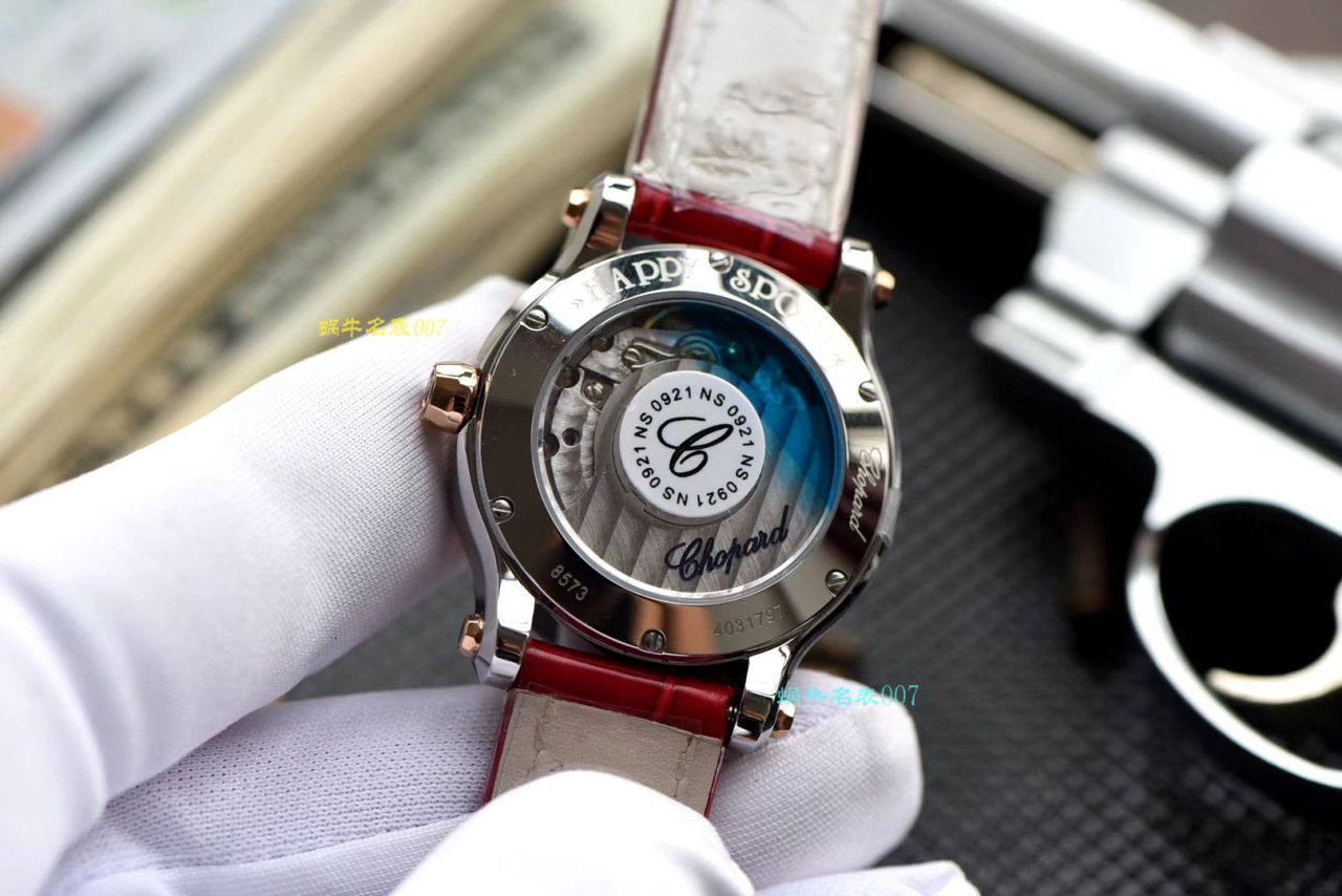 【NR Factory  Chopard 复刻高仿手表小号30毫米】 Chopard HAPPY DIAMONDS系列278573-6001女装 wrist watch  / XB032