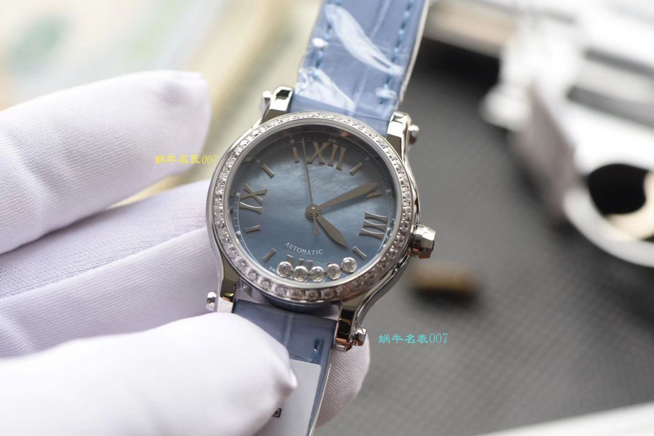【NR Factory 广州买复刻表】 Chopard 高仿HAPPY DIAMONDS系列278573-3010小号30毫米女士 wrist watch  / XB031