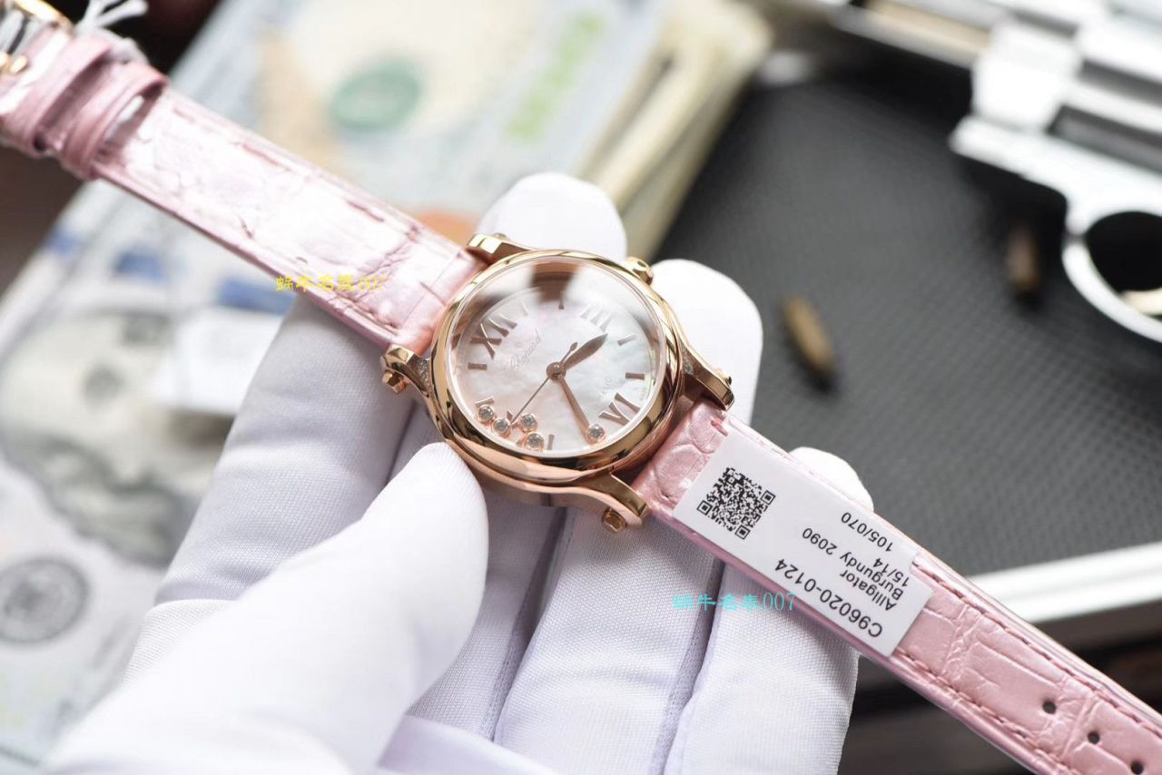 【NR Factory 复刻表能用几年】 Chopard 高仿HAPPY DIAMONDS系列278573-6011小号30毫米女 wrist watch  / XB029