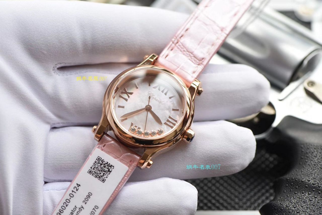 【NR Factory 复刻表能用几年】 Chopard 高仿HAPPY DIAMONDS系列278573-6011小号30毫米女 wrist watch  / XB029