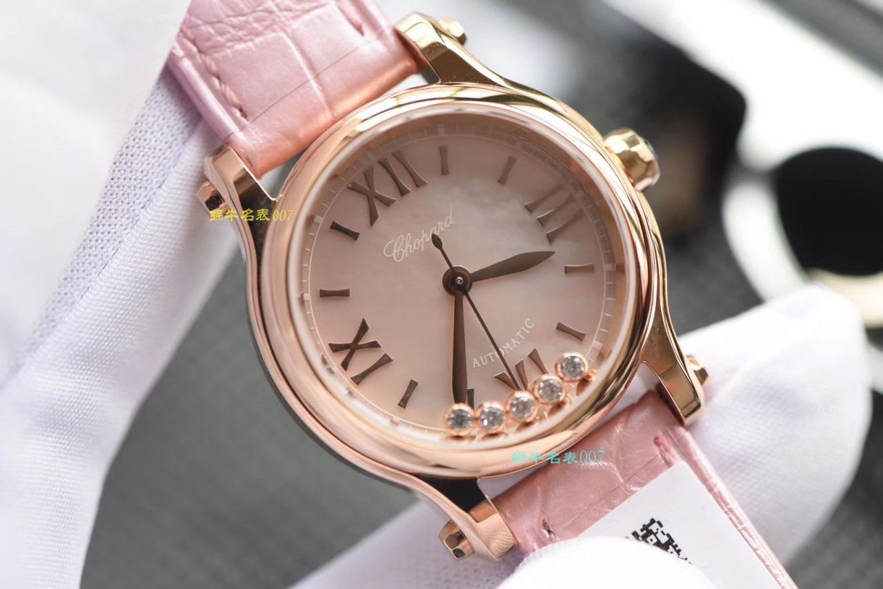 【NR Factory 复刻表能用几年】 Chopard 高仿HAPPY DIAMONDS系列278573-6011小号30毫米女 wrist watch  / XB029