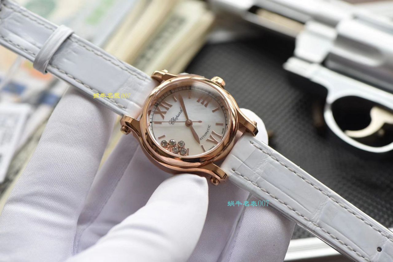 【NR Factory 高端复刻高仿女表小号30毫米】 Chopard HAPPY DIAMONDS系列274893-5009 wrist watch  / XB028