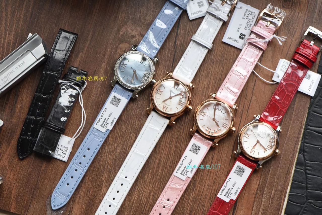 【NR Factory 广州买复刻表】 Chopard 高仿HAPPY DIAMONDS系列278573-3010小号30毫米女士 wrist watch  / XB031