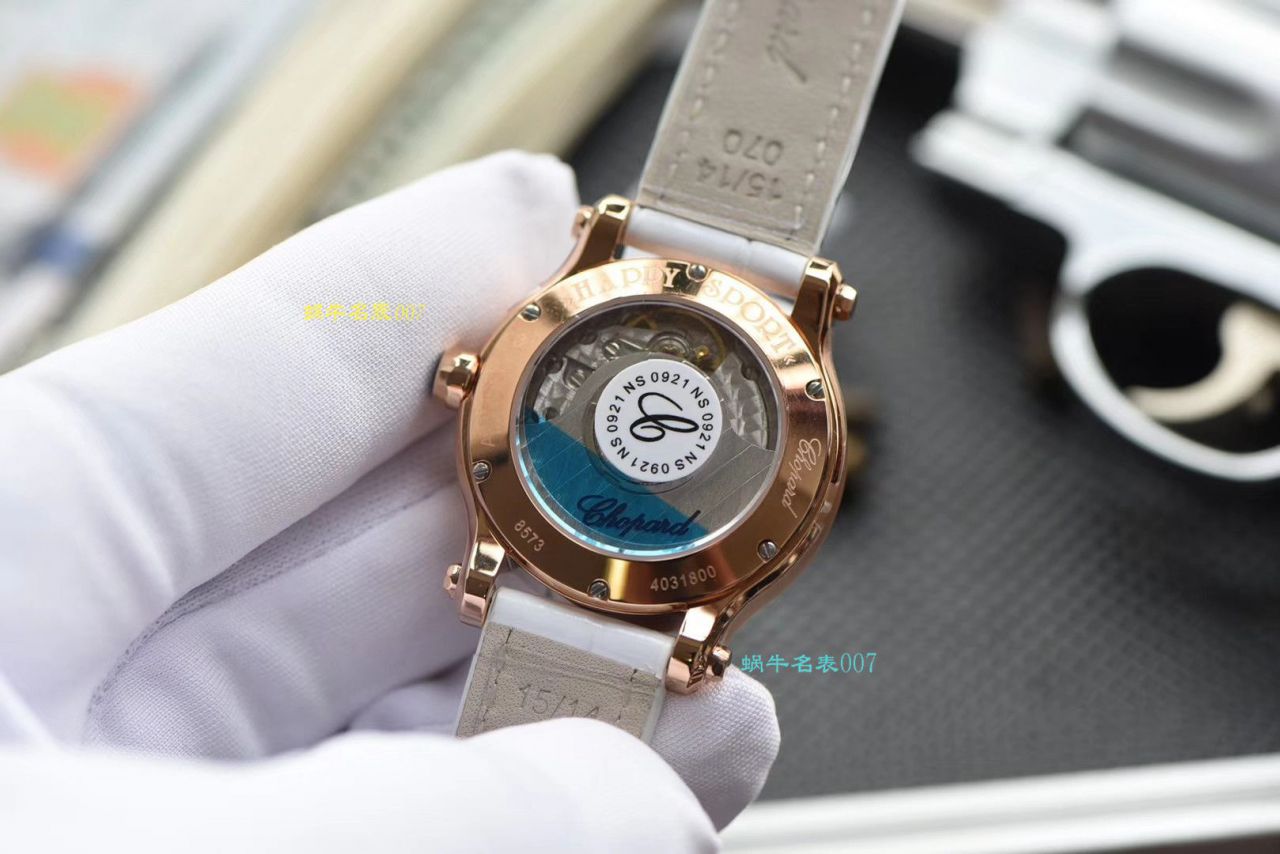 【NR Factory 高端复刻高仿女表小号30毫米】 Chopard HAPPY DIAMONDS系列274893-5009 wrist watch  / XB028