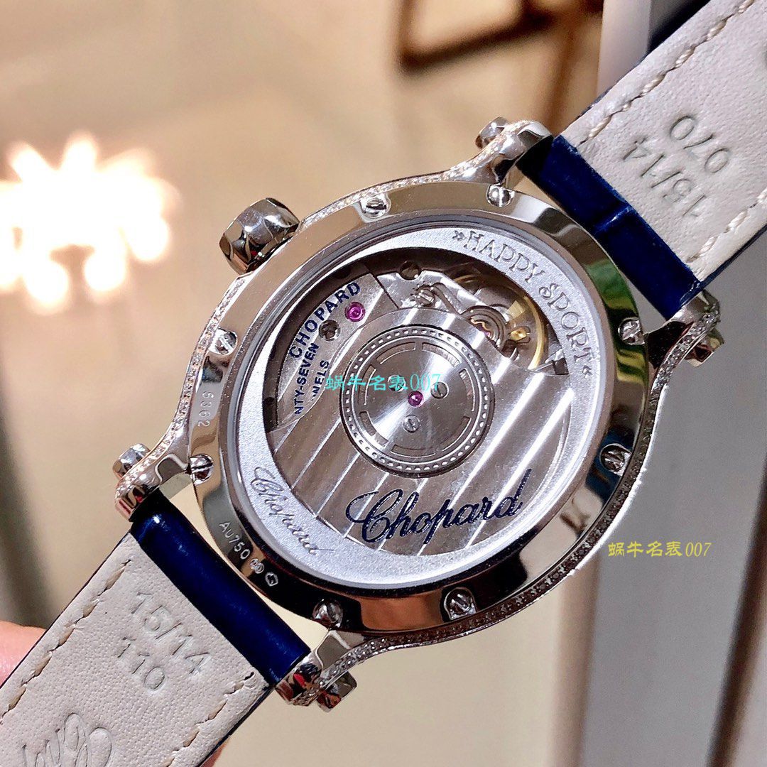 【 Chopard  top 高仿表价格吧】 Chopard HAPPY DIAMONDS系列275362-5003 wrist watch  / XB023