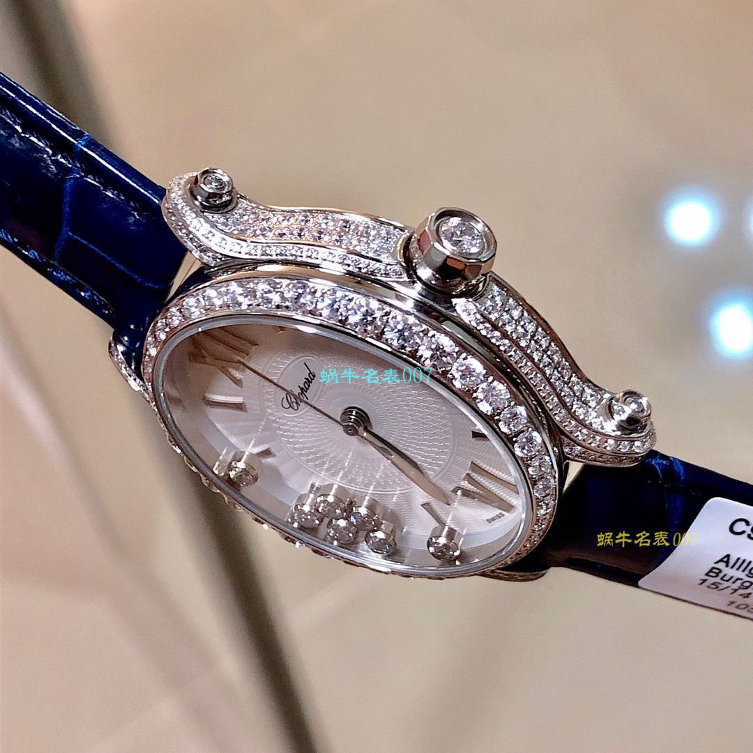 【 Chopard  top 高仿表价格吧】 Chopard HAPPY DIAMONDS系列275362-5003 wrist watch  / XB023