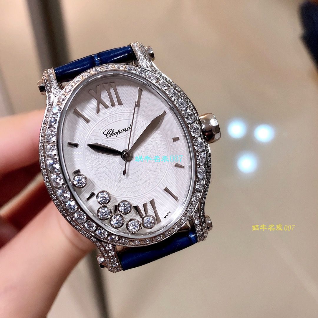 【 Chopard  top 高仿表价格吧】 Chopard HAPPY DIAMONDS系列275362-5003 wrist watch  / XB023