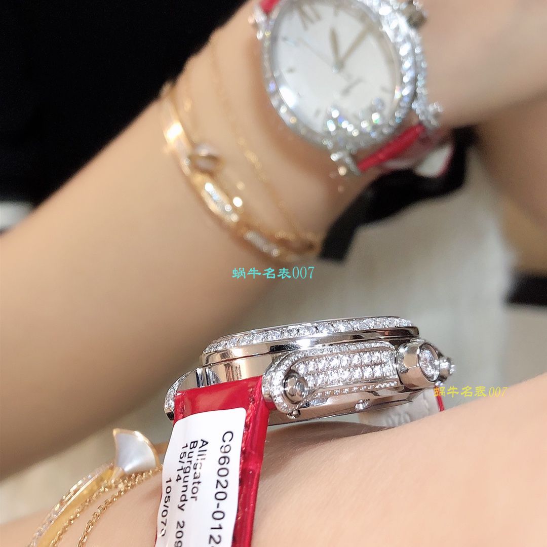 【 Chopard  top 高仿表价格吧】 Chopard HAPPY DIAMONDS系列275362-5003 wrist watch  / XB023