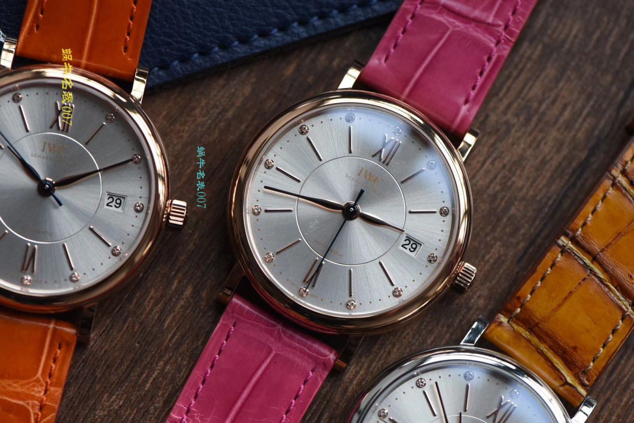 【M+ Factory  top 复刻高仿手表】IWC IWC 表柏涛菲诺系列IW458116、IW458101女士 wrist watch  / WG373
