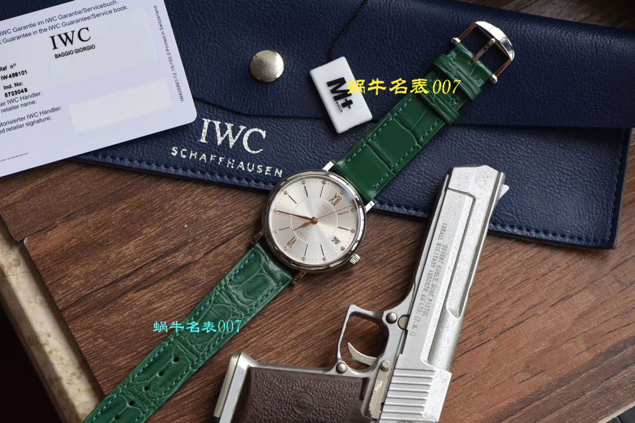 【M+ Factory  top 复刻高仿手表】IWC IWC 表柏涛菲诺系列IW458116、IW458101女士 wrist watch  / WG373