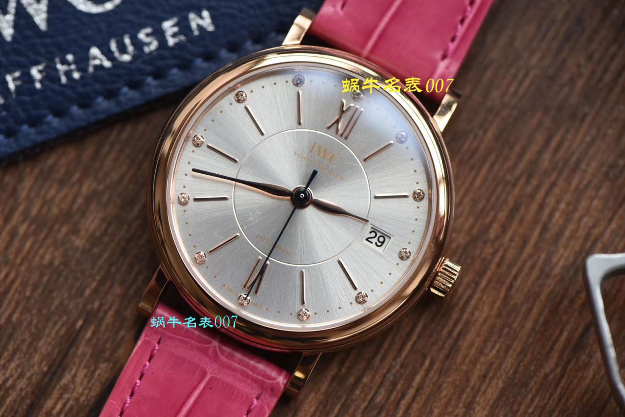 【M+ Factory  top 复刻高仿手表】IWC IWC 表柏涛菲诺系列IW458116、IW458101女士 wrist watch  / WG373