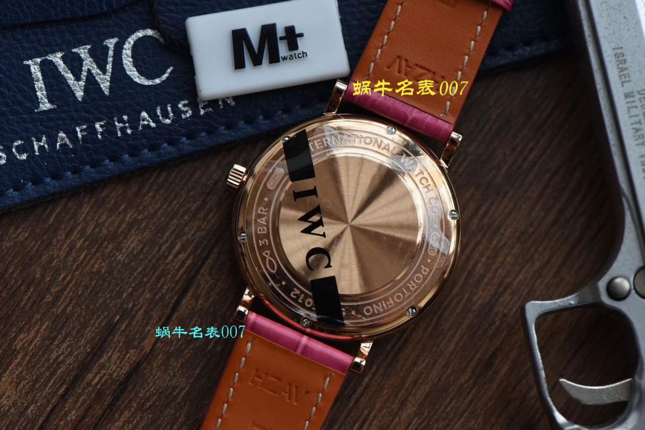 【M+ Factory  top 复刻高仿手表】IWC IWC 表柏涛菲诺系列IW458116、IW458101女士 wrist watch  / WG373