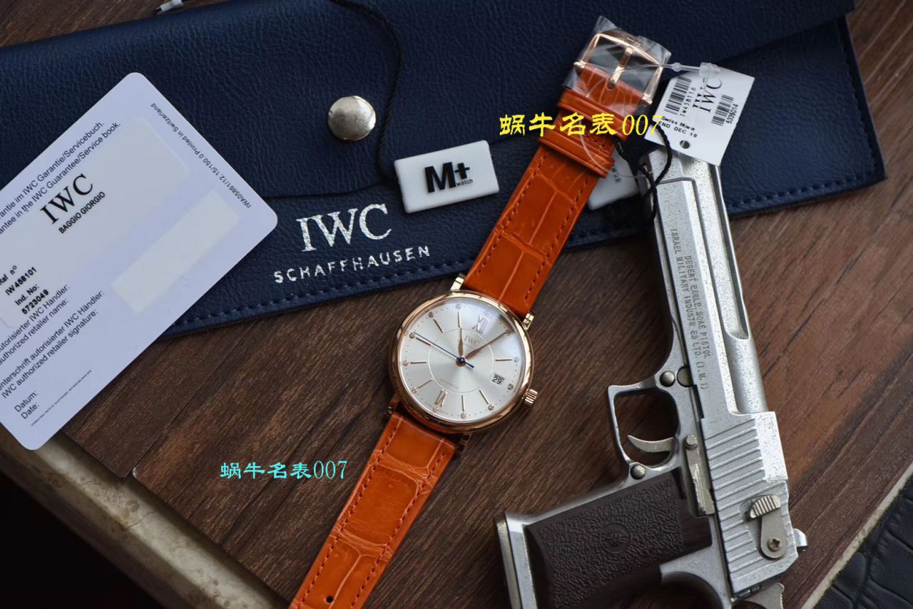 【M+ Factory  top 复刻高仿手表】IWC IWC 表柏涛菲诺系列IW458116、IW458101女士 wrist watch  / WG373
