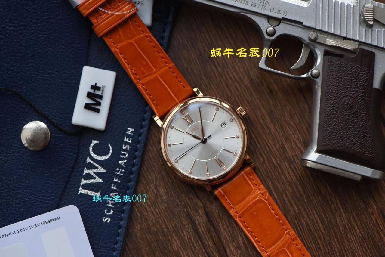 【M+ Factory  top 复刻高仿手表】IWC IWC 表柏涛菲诺系列IW458116、IW458101女士 wrist watch  / WG373