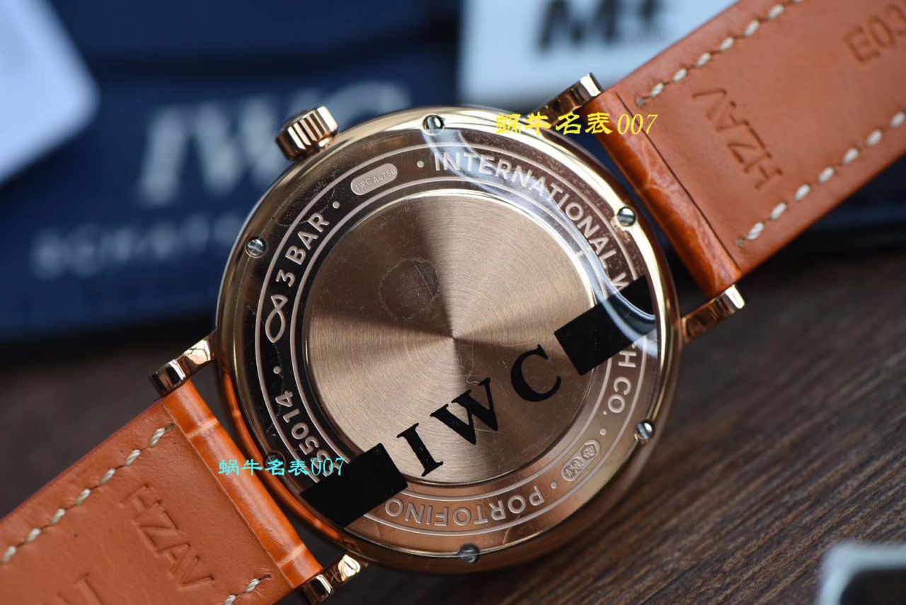 【M+ Factory  top 复刻高仿手表】IWC IWC 表柏涛菲诺系列IW458116、IW458101女士 wrist watch  / WG373