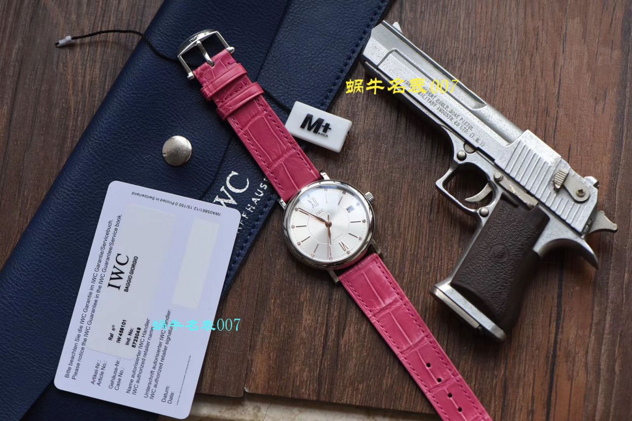 【M+ Factory  top 复刻高仿手表】IWC IWC 表柏涛菲诺系列IW458116、IW458101女士 wrist watch  / WG373