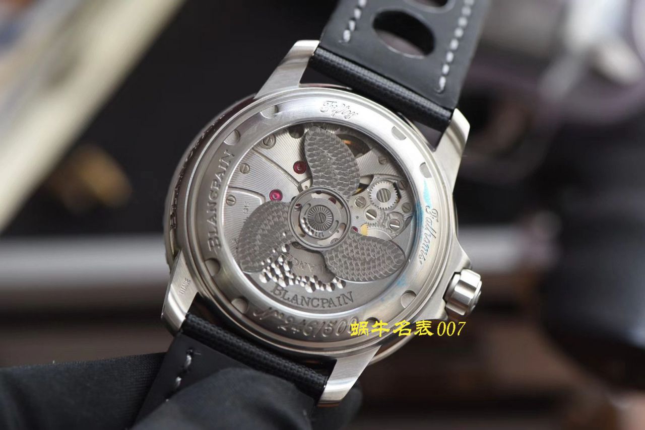 【 Video analysis ZF Factory 复刻高仿BlancpainBlancpain  Fifty Fathoms 手表】Blancpain  Fifty Fathoms 系列5015C-1130-52B wrist watch  / BP062