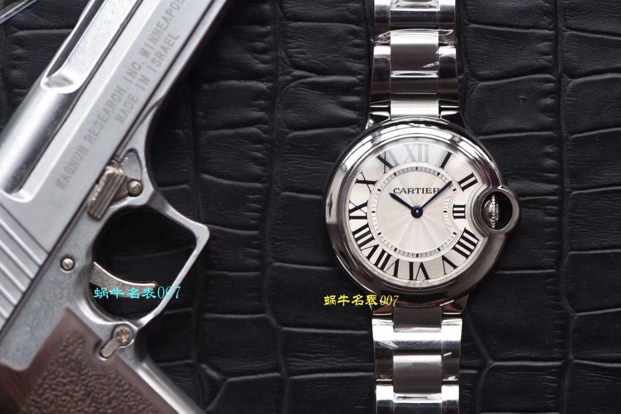 【 top 复刻表 Best 的商家V6 Factory 最新升级版】 Cartier  蓝气球高仿W6920084女士33毫米 wrist watch  / K218
