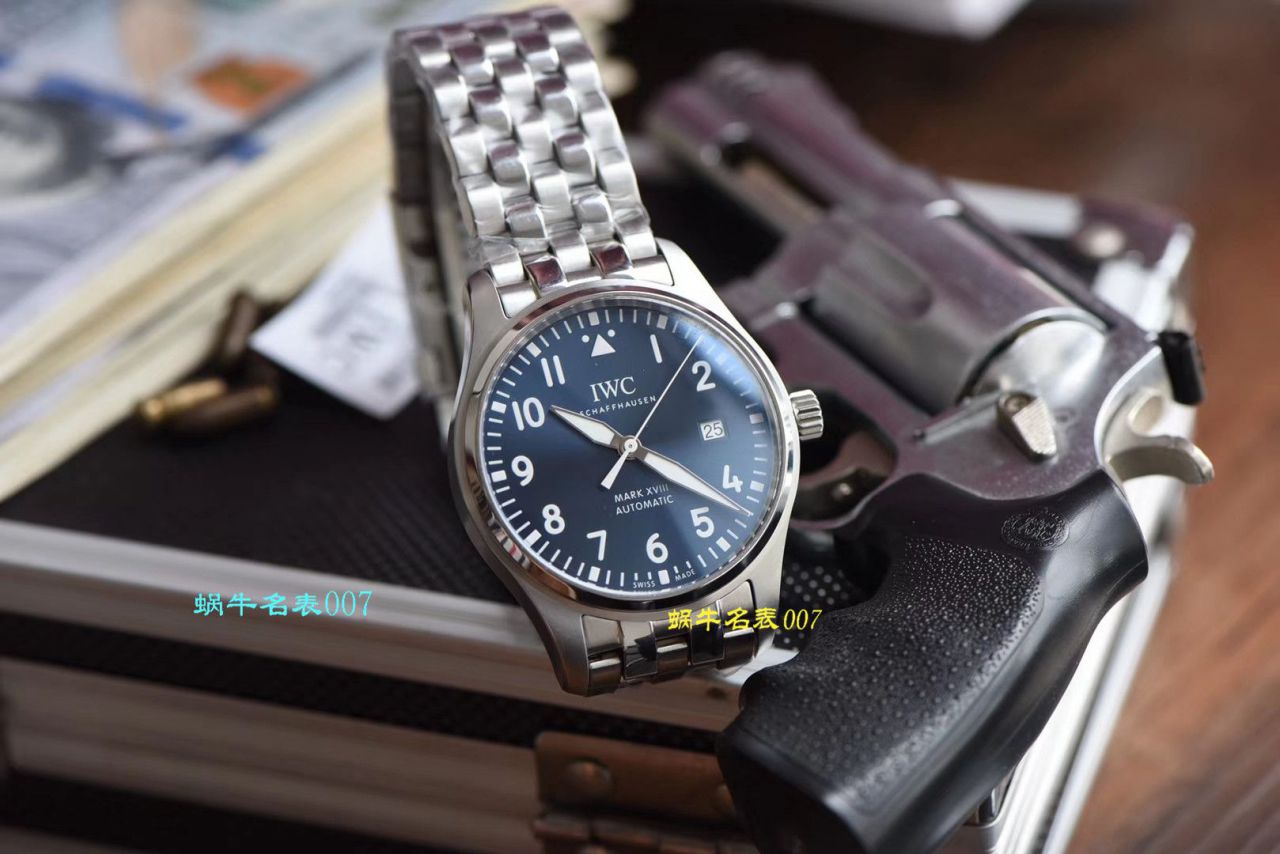 【 Video analysis V7 Factory  MARK XVII 钢带版】IWC IWC 表飞行员系列IW327014 wrist watch (小王子)（ IWC 超A高仿复刻表哪个 Factory  Best ） / WG359
