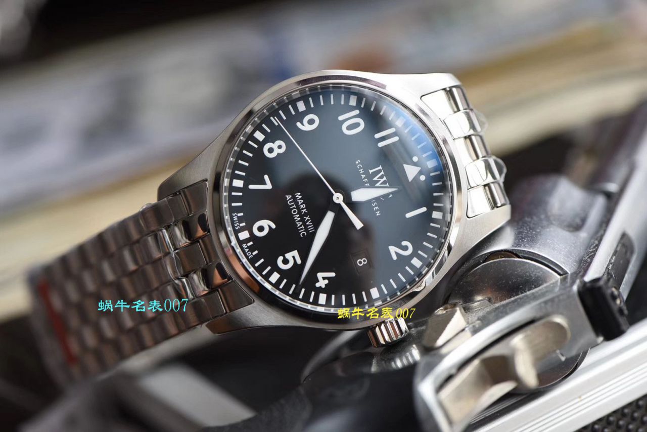 【 Video analysis V7 Factory  MARK XVII 钢带版】IWC IWC 表飞行员系列IW327014 wrist watch (小王子)（ IWC 超A高仿复刻表哪个 Factory  Best ） / WG359