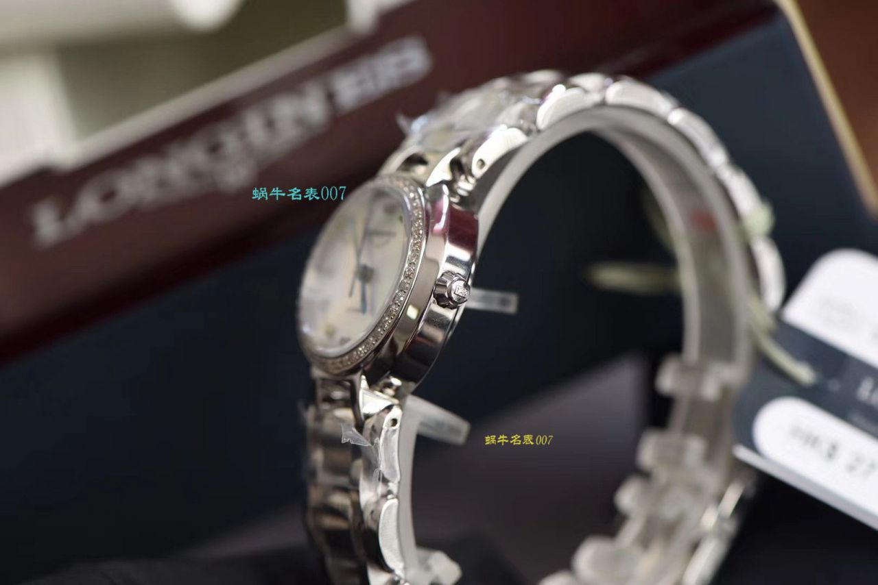 【原单真钻原装 Movement 机械女表】 Longines 优雅PRIMALUNA心月系列L8.111.0.87.6 wrist watch  / L112
