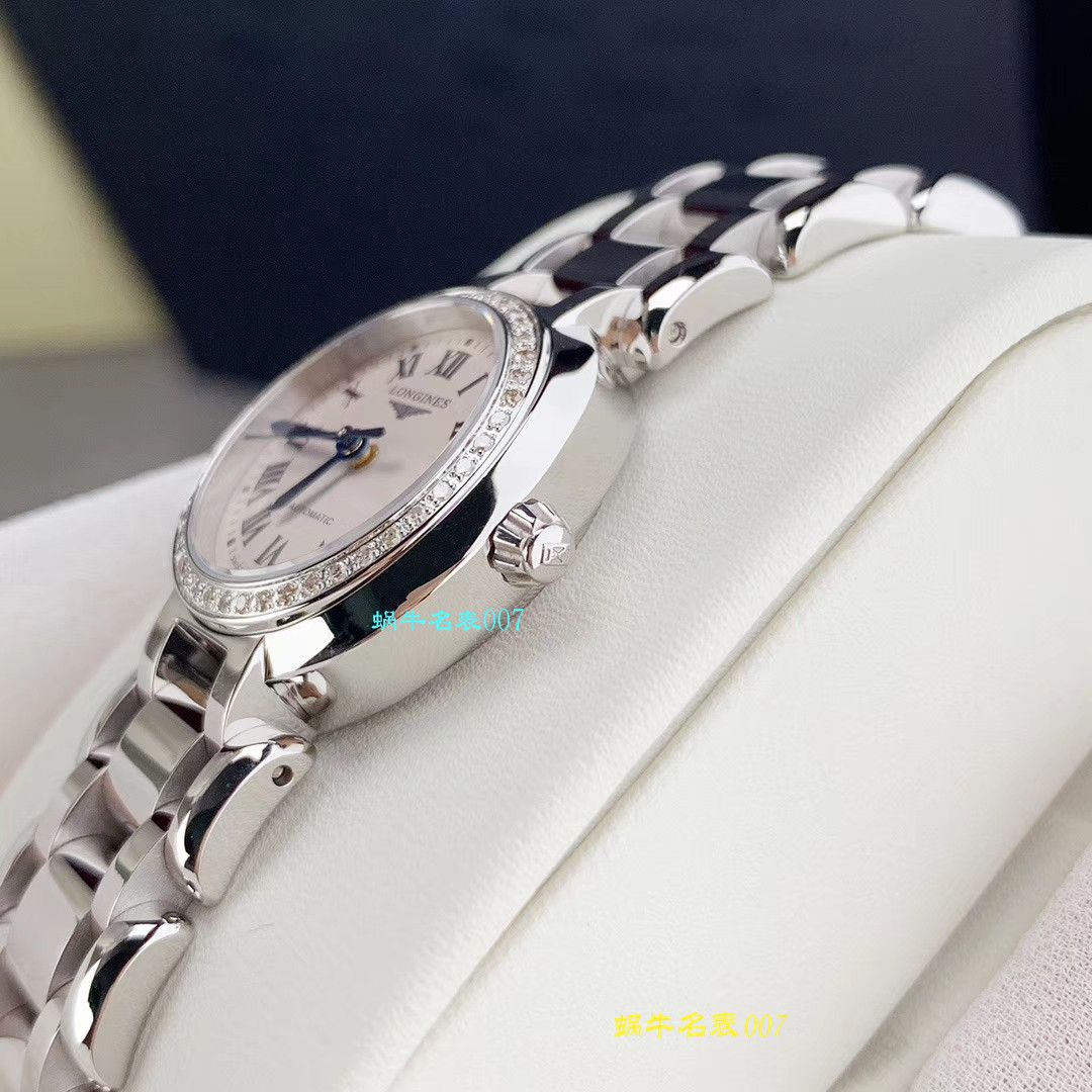 【渠道原单真钻女表】 Longines 优雅PRIMALUNA心月系列L8.111.0.71.6 wrist watch  / L111