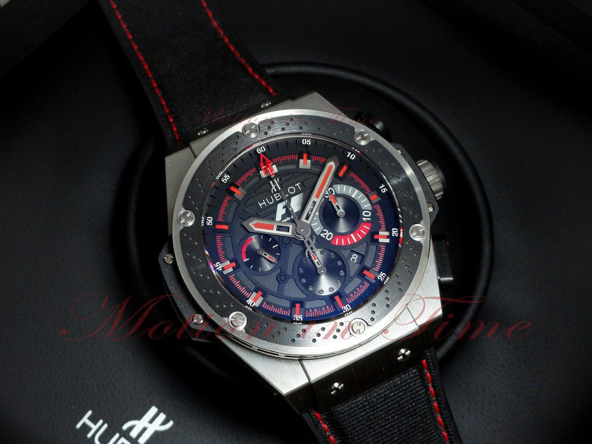 【 Video analysis V6 Factory  hublot 仿表】Hublot Big Bang King Power F1 Zirconium 703.ZM.1123.NR限量版 wrist watch  / YB071