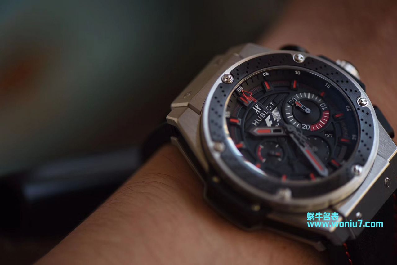 【 Video analysis V6 Factory  hublot 仿表】Hublot Big Bang King Power F1 Zirconium 703.ZM.1123.NR限量版 wrist watch  / YB071