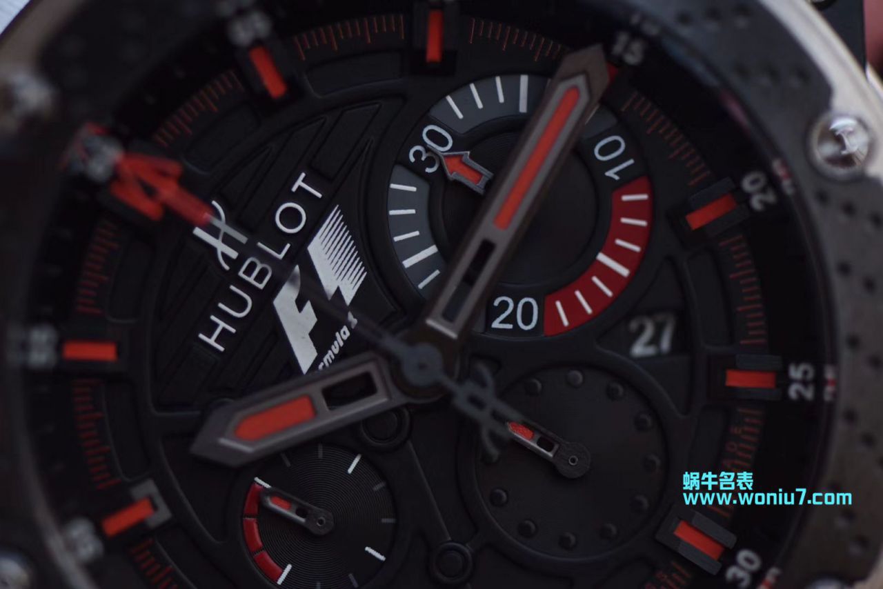 【 Video analysis V6 Factory  hublot 仿表】Hublot Big Bang King Power F1 Zirconium 703.ZM.1123.NR限量版 wrist watch  / YB071
