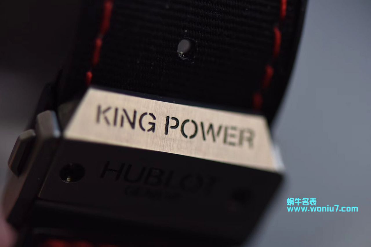 【 Video analysis V6 Factory  hublot 仿表】Hublot Big Bang King Power F1 Zirconium 703.ZM.1123.NR限量版 wrist watch  / YB071