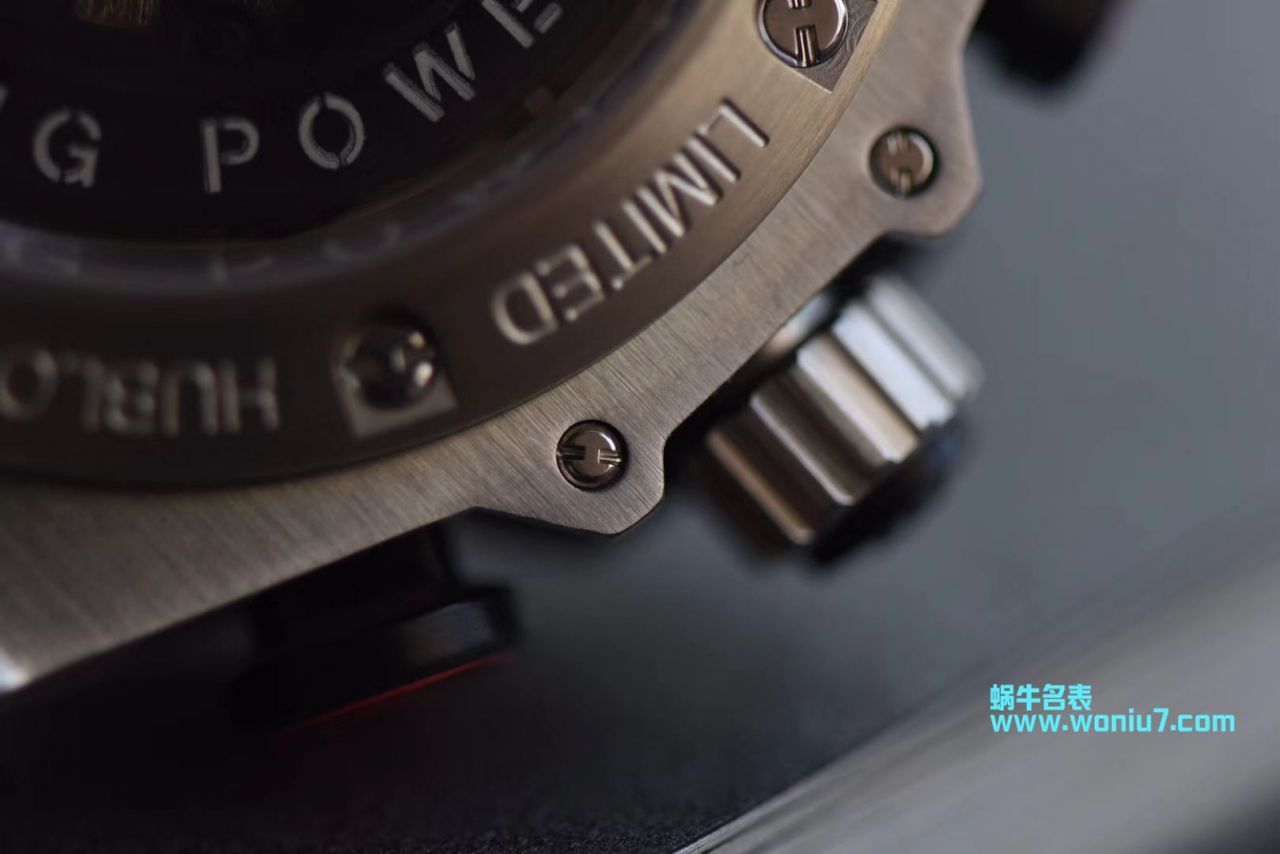 【 Video analysis V6 Factory  hublot 仿表】Hublot Big Bang King Power F1 Zirconium 703.ZM.1123.NR限量版 wrist watch  / YB071