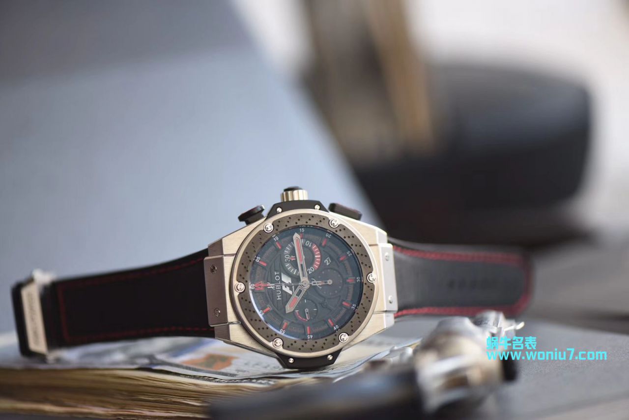 【 Video analysis V6 Factory  hublot 仿表】Hublot Big Bang King Power F1 Zirconium 703.ZM.1123.NR限量版 wrist watch  / YB071
