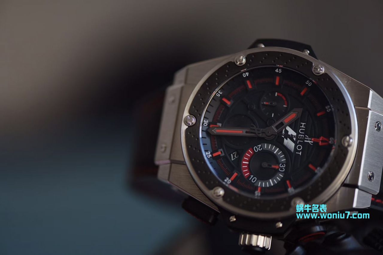 【 Video analysis V6 Factory  hublot 仿表】Hublot Big Bang King Power F1 Zirconium 703.ZM.1123.NR限量版 wrist watch  / YB071