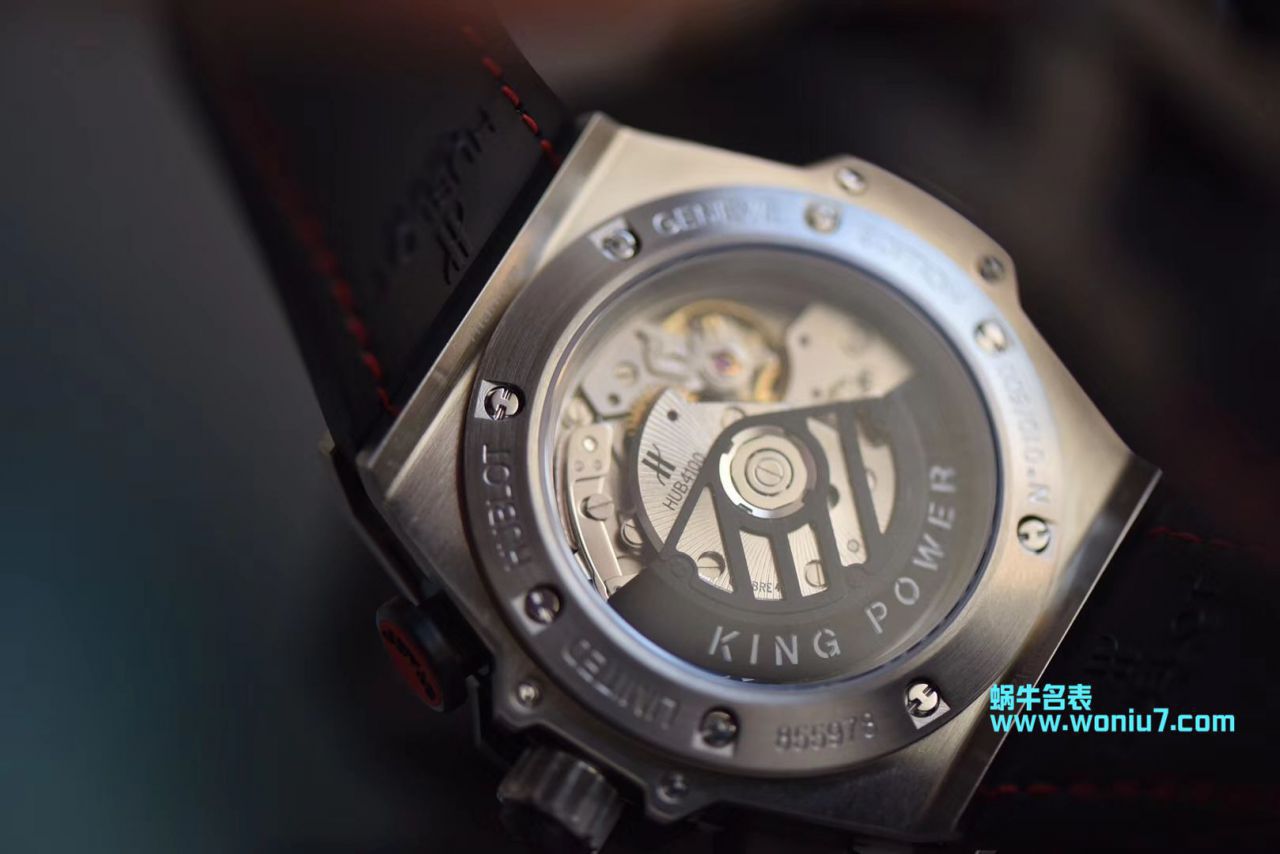 【 Video analysis V6 Factory  hublot 仿表】Hublot Big Bang King Power F1 Zirconium 703.ZM.1123.NR限量版 wrist watch  / YB071