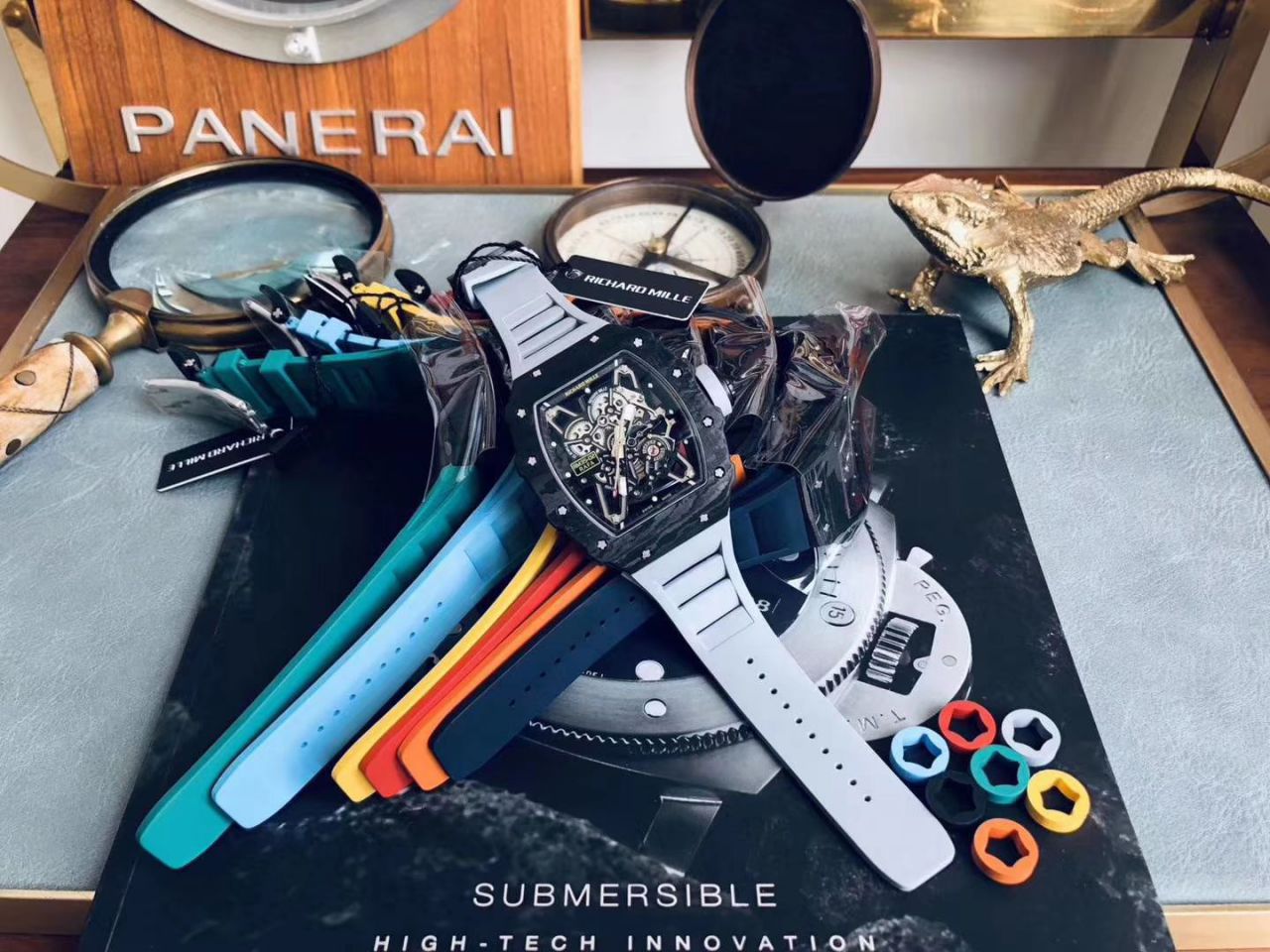 【NT Factory 复刻RICHARD MILLE仿手表】 RICHARD MILLE 男士系列RM 35-02 wrist watch  / NTRM03502