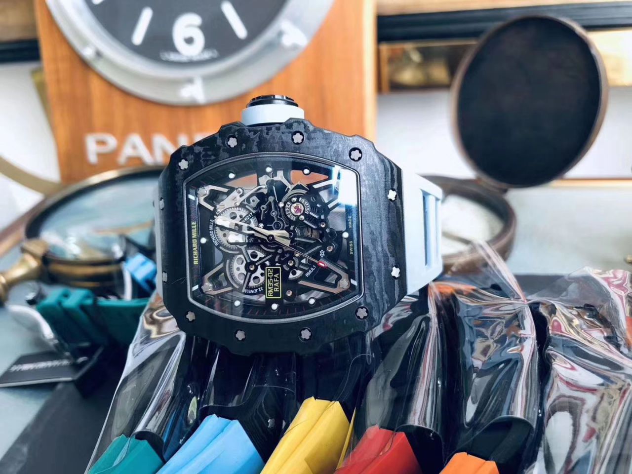 【NT Factory 复刻RICHARD MILLE仿手表】 RICHARD MILLE 男士系列RM 35-02 wrist watch  / NTRM03502