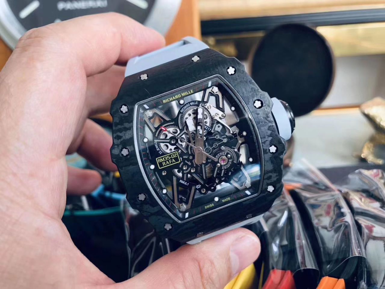 【NT Factory 复刻RICHARD MILLE仿手表】 RICHARD MILLE 男士系列RM 35-02 wrist watch  / NTRM03502